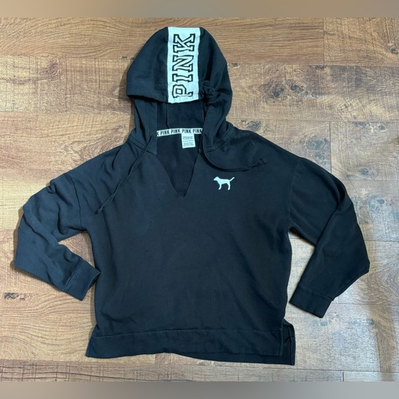 PINK by Victoria’s Secret PINK NATION oversized hoodie XS extra small - Picture 1 of 7